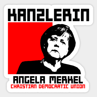 Kanzlerin Angela Merkel Sticker